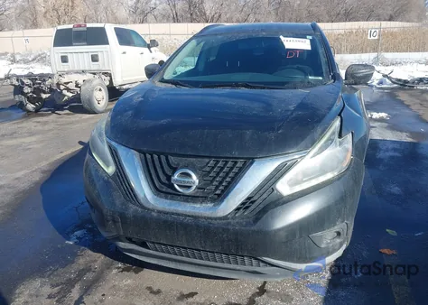 2018 Nissan Murano Sv z USA, uszkodzony, nr VIN 5N1AZ2MG9JN135779